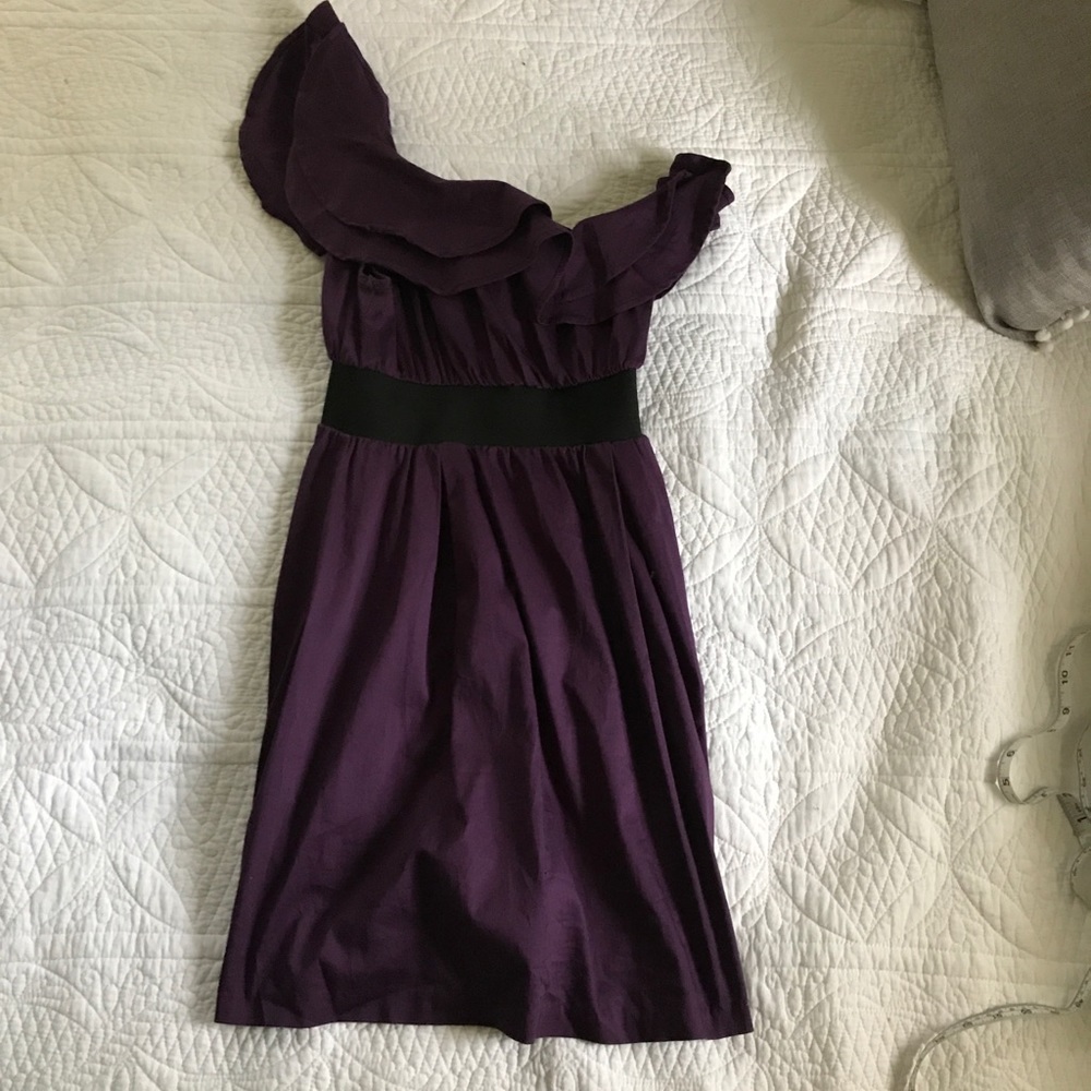 Alma-Mater One-Strap Dress. (Measurements in pics)
